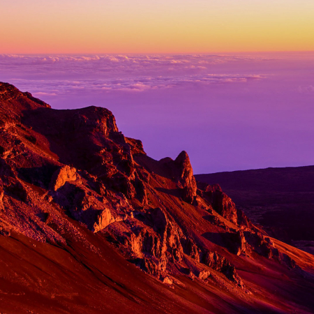 Haleakala Crater Sunset