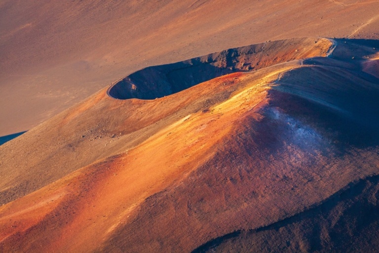Haleakala Summit Hike Aerial