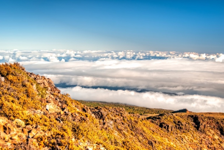 Haleakala Summit Hike Clouds