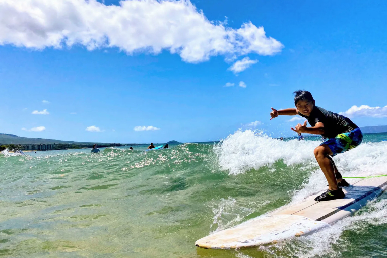 Actionsportsmaui Multi Day Surfing Course Asia Boy