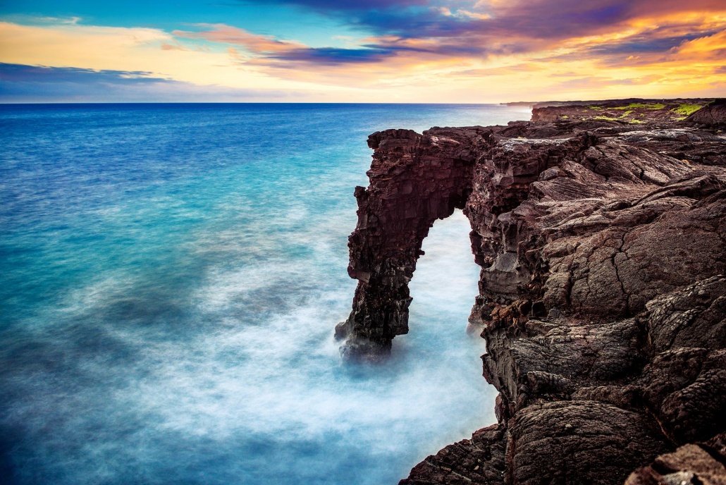 holei sea arch in hawaii volcanoes national park big island kailani tours hawaii