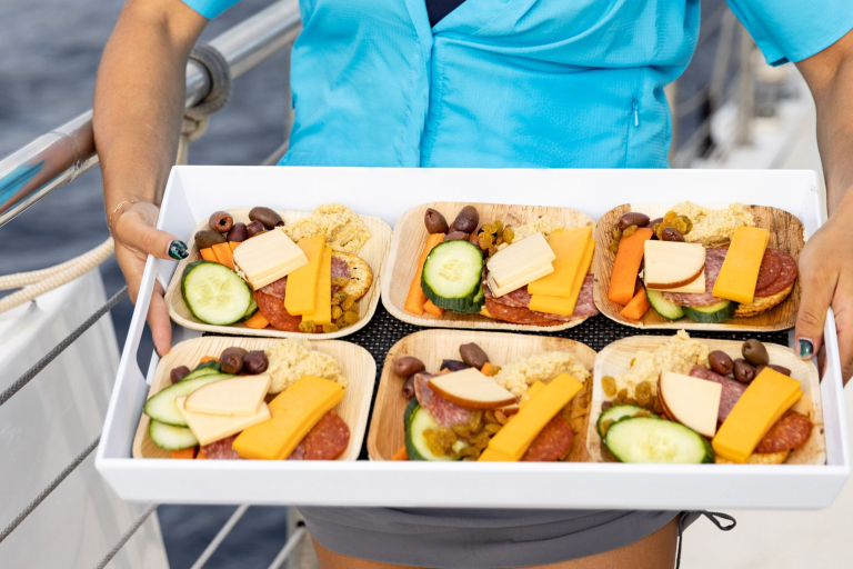 Kaikanani Signature Deluxe Snorkel Menu Foods Serve