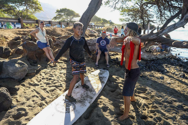 Keepitsimplehawaii Lahaina Surf Coach Lessons Ohana