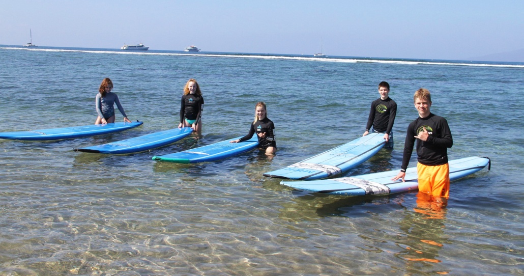 Lahaina Group Surf Lesson