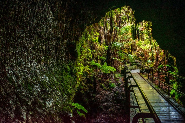 lava tube interior big island kailani tours hawaii