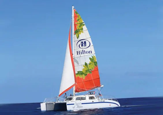 Portwaikikicruises Turtle Snorkel Sail With Lunch Boat Slide