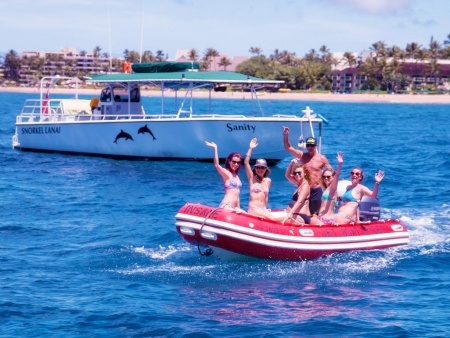 sanity dingy half day lanai snorkeling tours