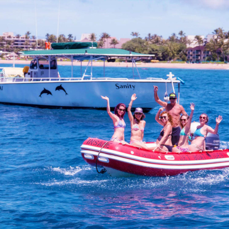 Sanity Dingy Half Day Lanai Snorkeling Tours Product