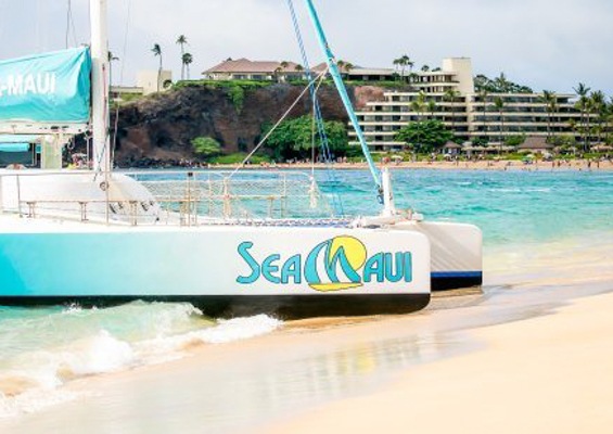 Seamaui West Maui Afternoon Snorkel Sail Slider Sea