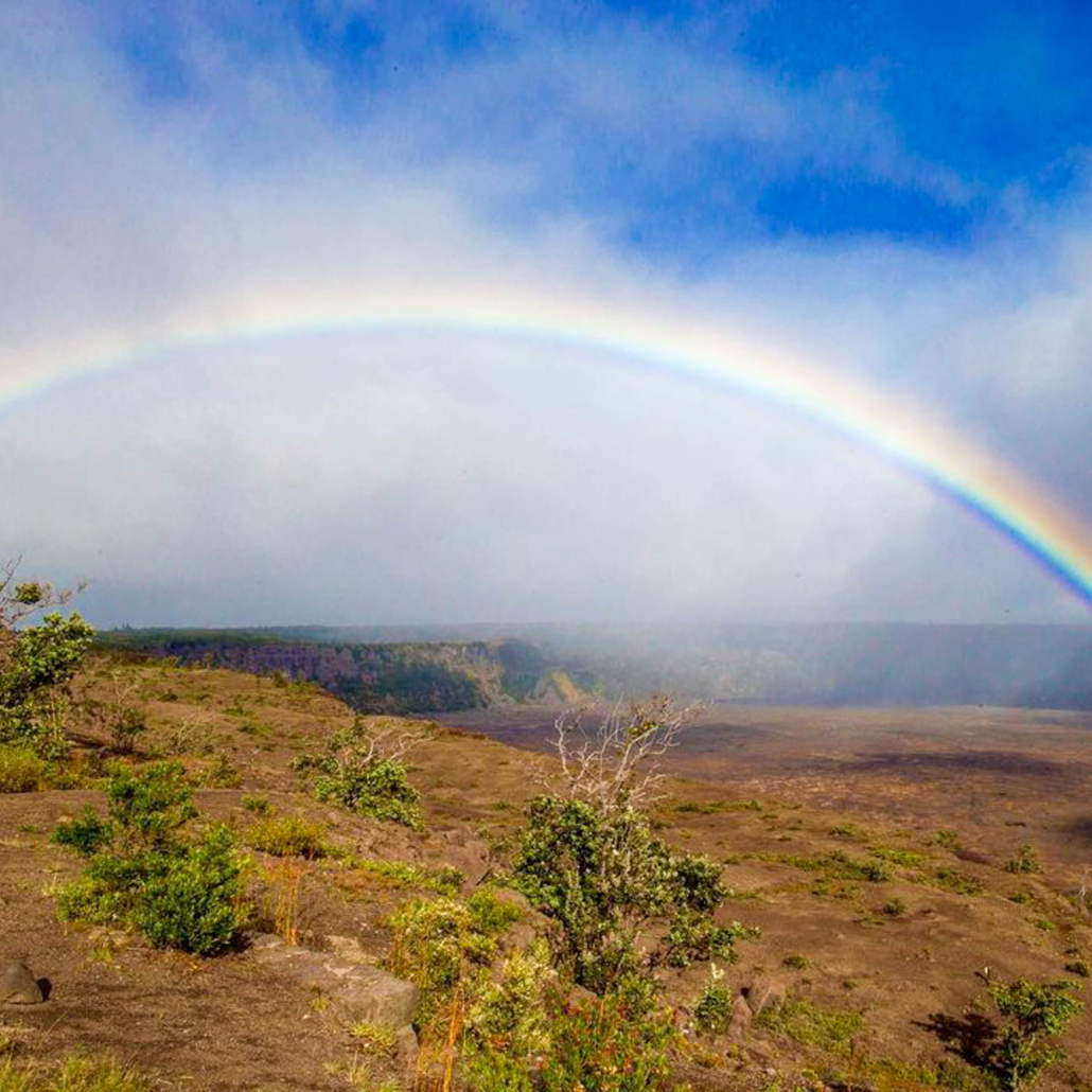 Wasabitourshawaii Big Island Grand Sightseeing Tour Mountain Rainbow