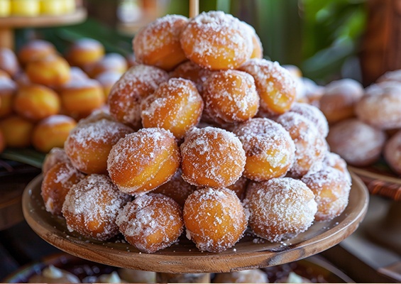 Hawaii Sunrise Tour With Malasadas On Oahu Slider Oahu Leonards Malasada 