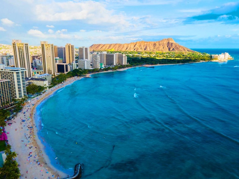 hawaii glass bottom boats enjoy oahus diamond head is a well known landmark
