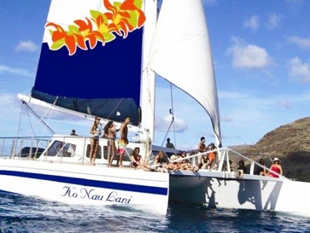 Hawaii Nautical West Dolphin Watch and Snorkel Sail