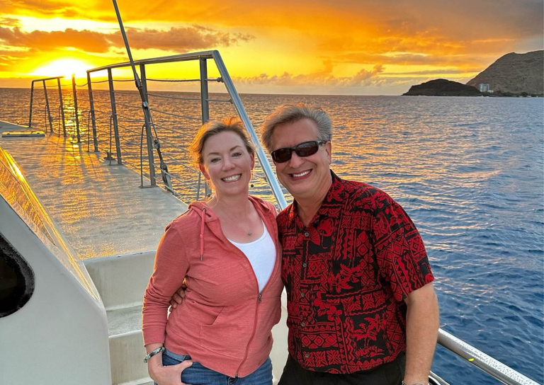 Hawaiinautical Waikoloa Sunset Sail Slide Guests