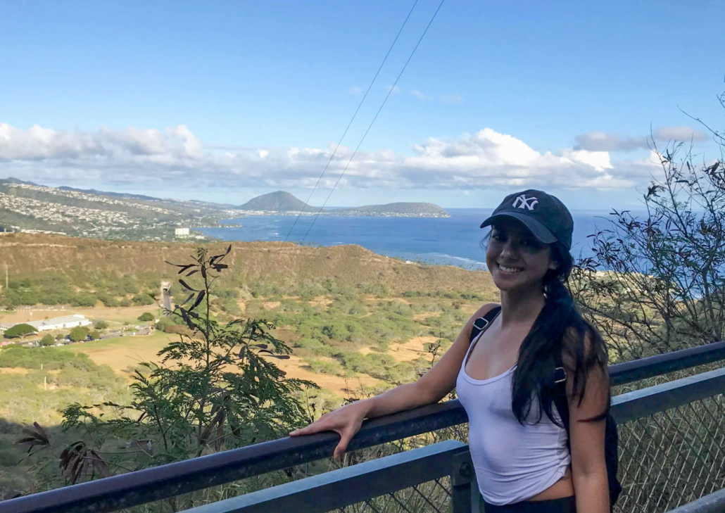 Kaimanatours Diamond Head Self Guided Hike A Girl 