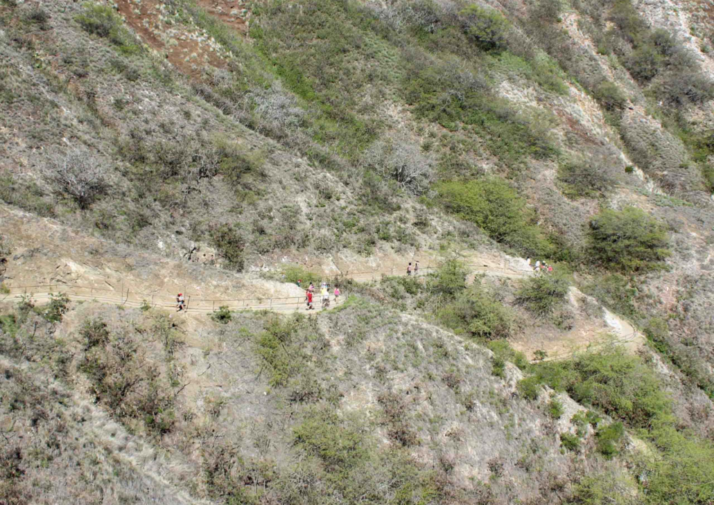 Kaimanatours Diamond Head Self Guided Hike Mountain Overview 