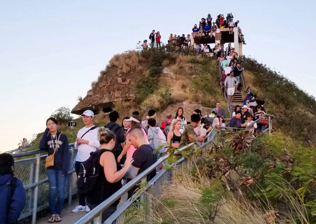 Kaimanatours Diamond Head Self Guided Hike Top Of Mountain 