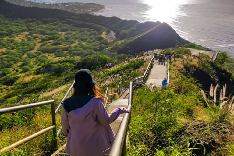 Kaimanatoursllc Shuttle For Diamond Head Crater And Self Guided Hike Diamond Head Hike