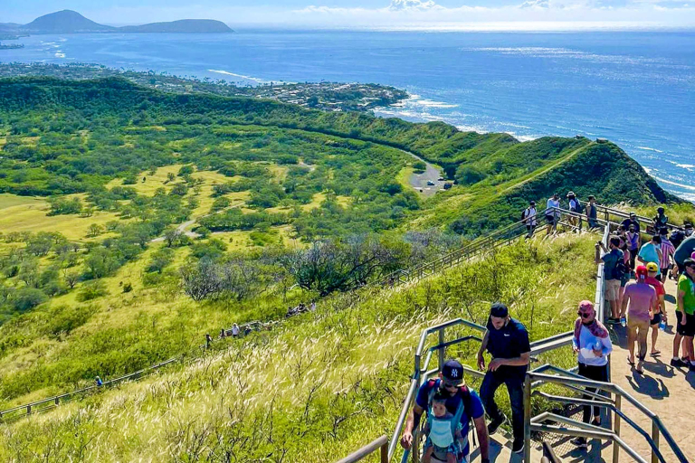Kaimanatoursllc Shuttle For Diamond Head Crater And Self Guided Hike Diamond Head Hiking