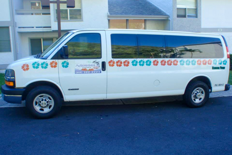 Kaimanatoursllc Shuttle For Diamond Head Crater And Self Guided Hike Vans Vehicle