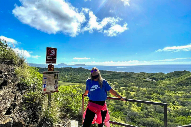 Kaimanatoursllc Shuttle For Diamond Head Crater And Self Guided Hike Vistas Overview