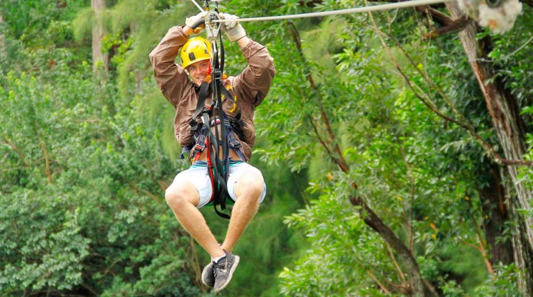 kohala zip and dip ziplining in hawaii