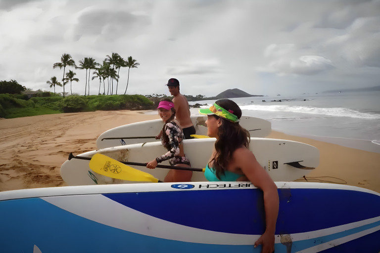Mauiecotours Kalama Park Surfing Lessons Having Fun Slide 