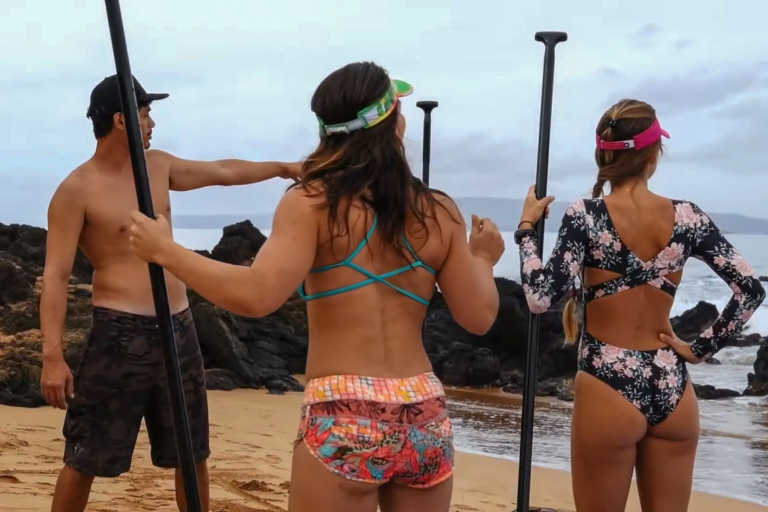 Mauiecotours Kalama Park Surfing Lessons New Sport