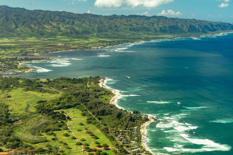 North Shore Aerial Haleiwa And Kaena Point Oahu