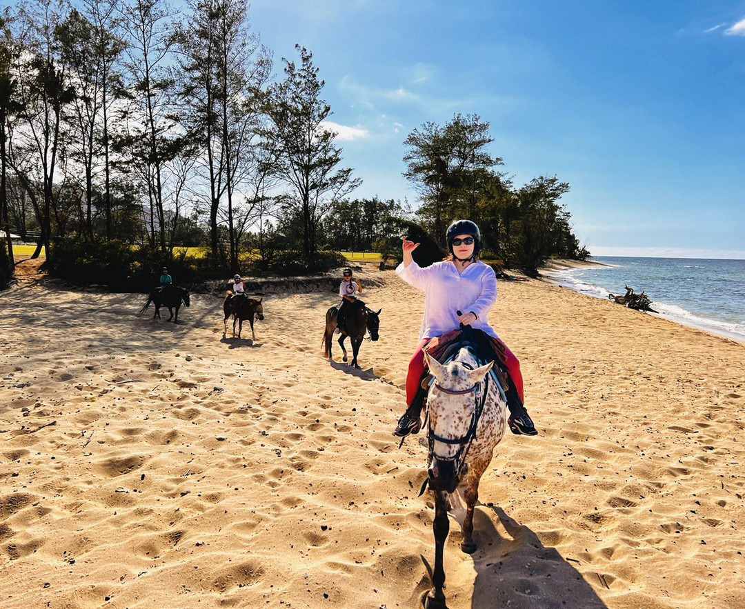 oahu horseback rides private ride riding tour on oahus north shore