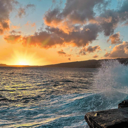 Oahuphotographytours Hawaii Sunrise Tour With Malasadas On Oahu Oahu Sunrise Beach Product
