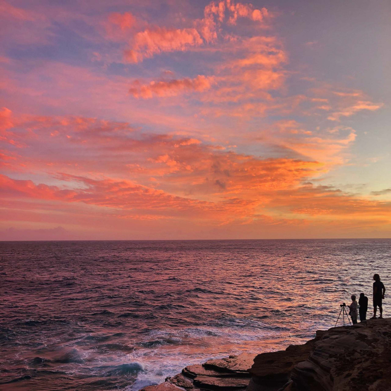 Oahuphotographytours Sunset Tour Of East Oahu Sunset Group Photo Slide