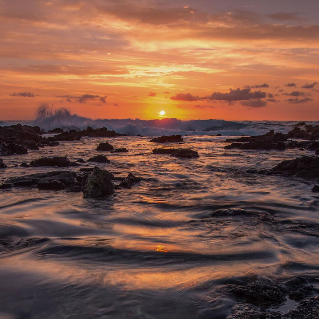 Oahuphotographytours Sunset Tour Of East Oahu Sunset On Ocean Slide