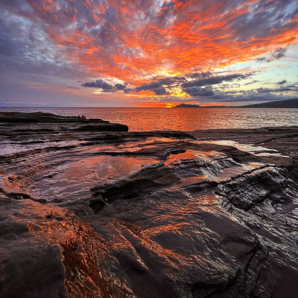 Oahuphotographytours Sunset Tour Of East Oahu Sunset Wtaer Slide