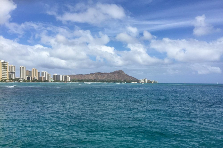 Portwaikikicruises Sunset Cocktail Cruise Diamond Head View From Boat