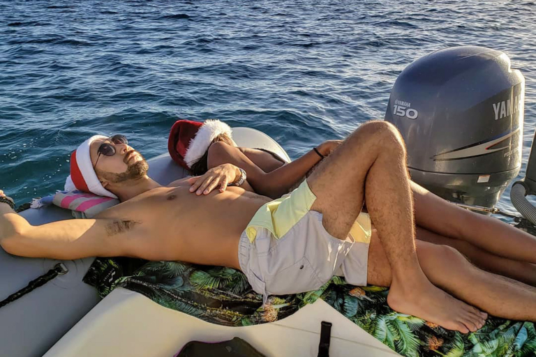 Theadventureboat Waikiki Private Small Boat Snorkel Fully Customizable Chill With Friend