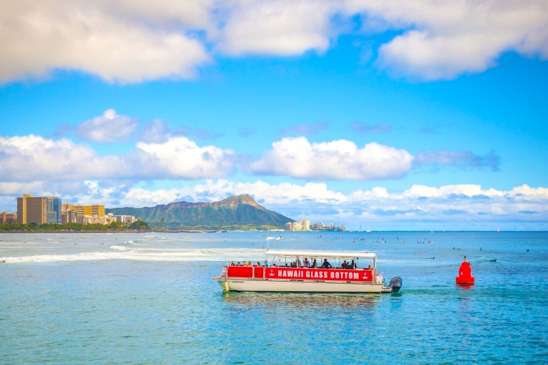 waikiki glass bottom boats oahu sunset tour