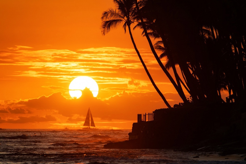 waikiki sunset and the glass bottom boats oahu sunset tour