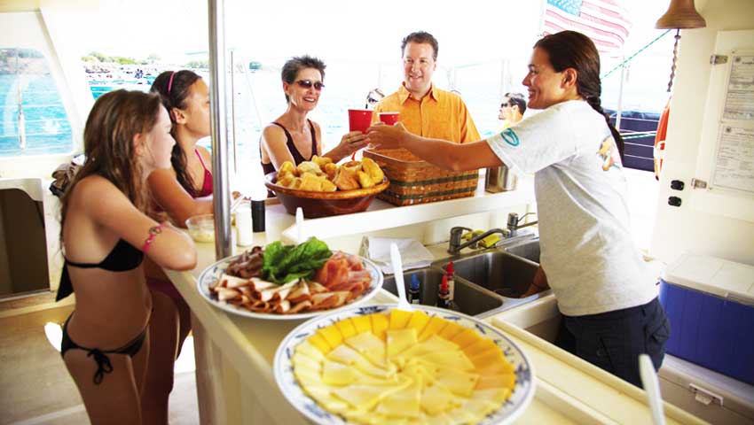 waikoloa snorkel sail with lunch hawaii nautical