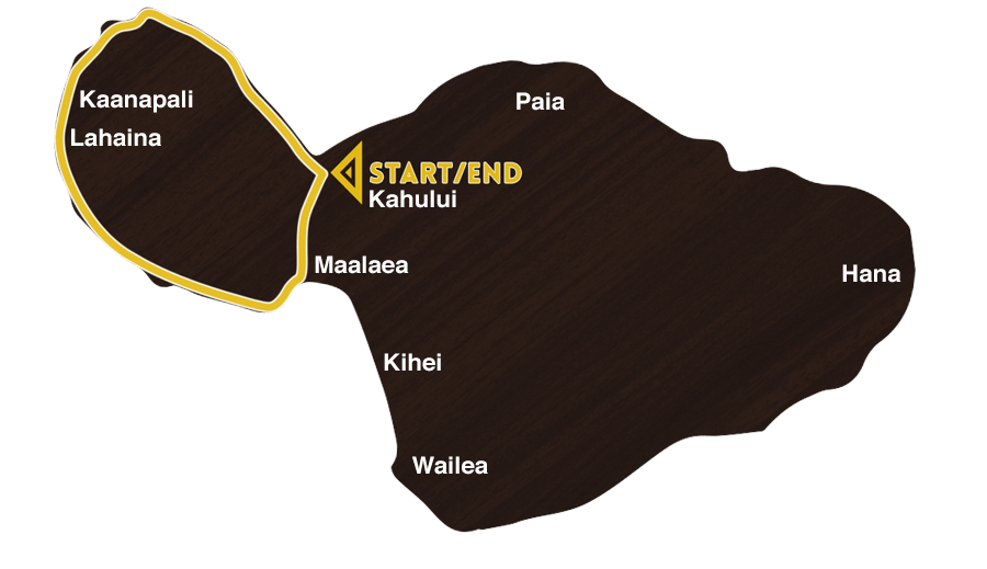 West Maui Adventure Map