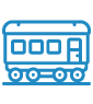 Train Blue Icon
