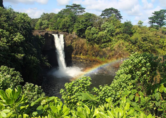 Big Island Helicopter And Volcano Sightseeing From Oahu And Maui Feature Waterfall