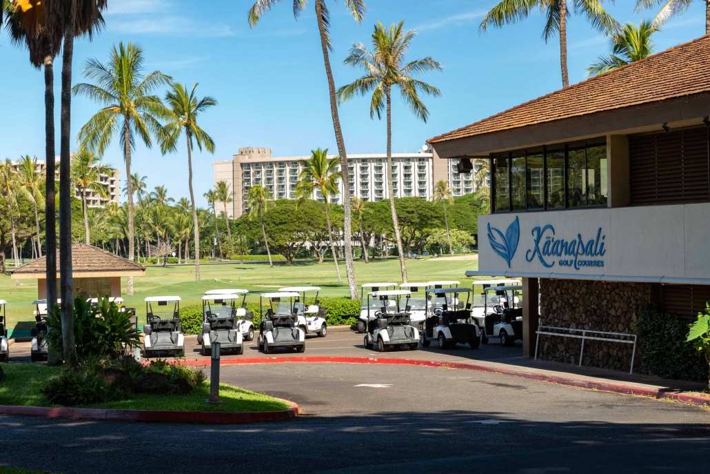 Kaanapali Golf Courses Clubhouse and resrots Maui