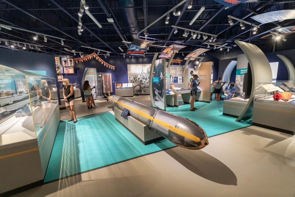 Pacific Fleet Submarine Museum Exhibits Torpedo Pearl Harbor Oahu