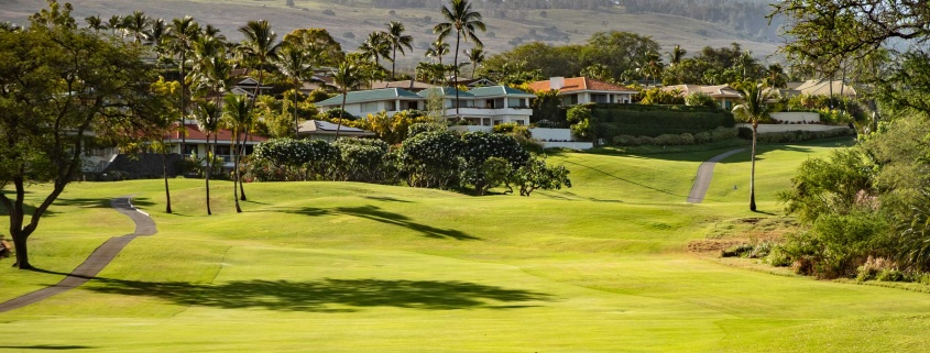 Wailea Golf Club Blue Course Fairway Maui
