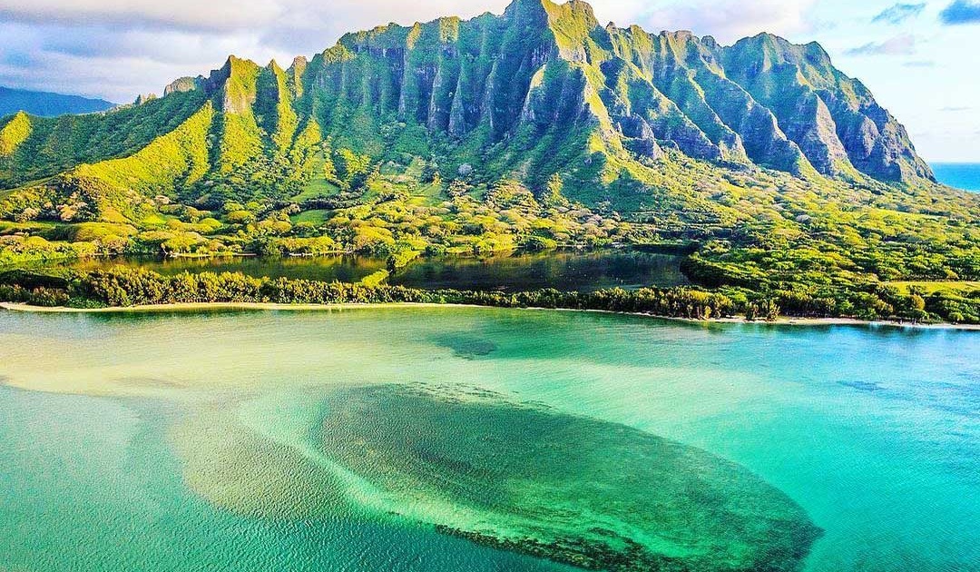 beautiful view of kualoa ranch oahu