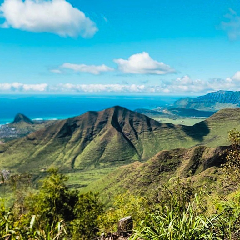 Bikehawaii Diamond Head Sail And Snorkel Top Of Mountain View