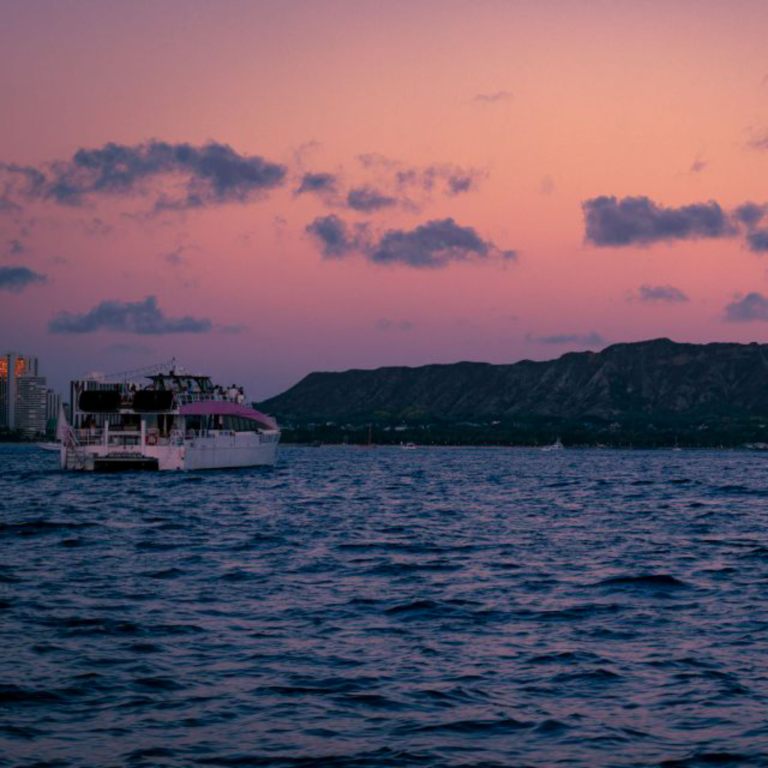 Bikehawaiitours Waikiki Sunset Sail And Pupu Tour Pinky Sky