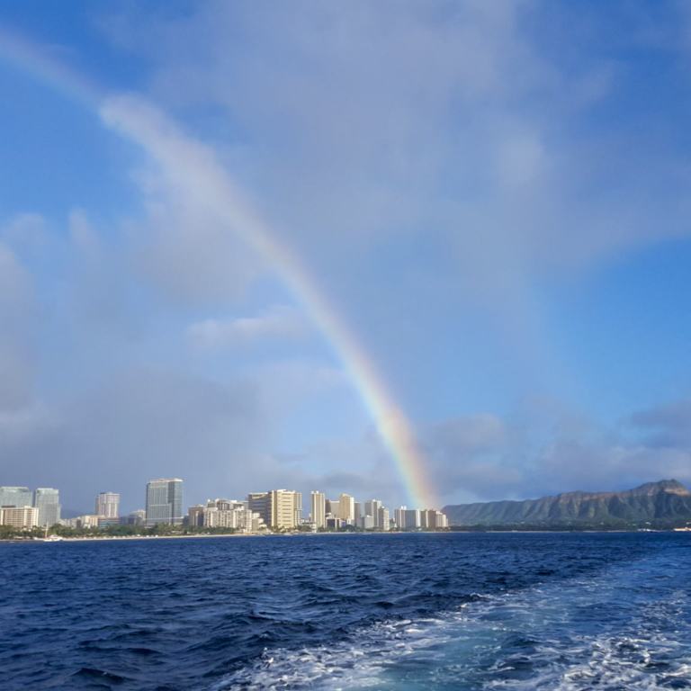 Bikehawaiitours Waikiki Sunset Sail And Pupu Tour Rainbow