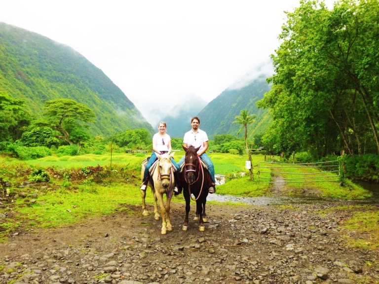 incredible views of waipio on horseback